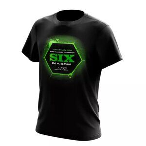 Limited Edition Official Jonathan Rea 2020 6 in a Row World Champion Tee Size S